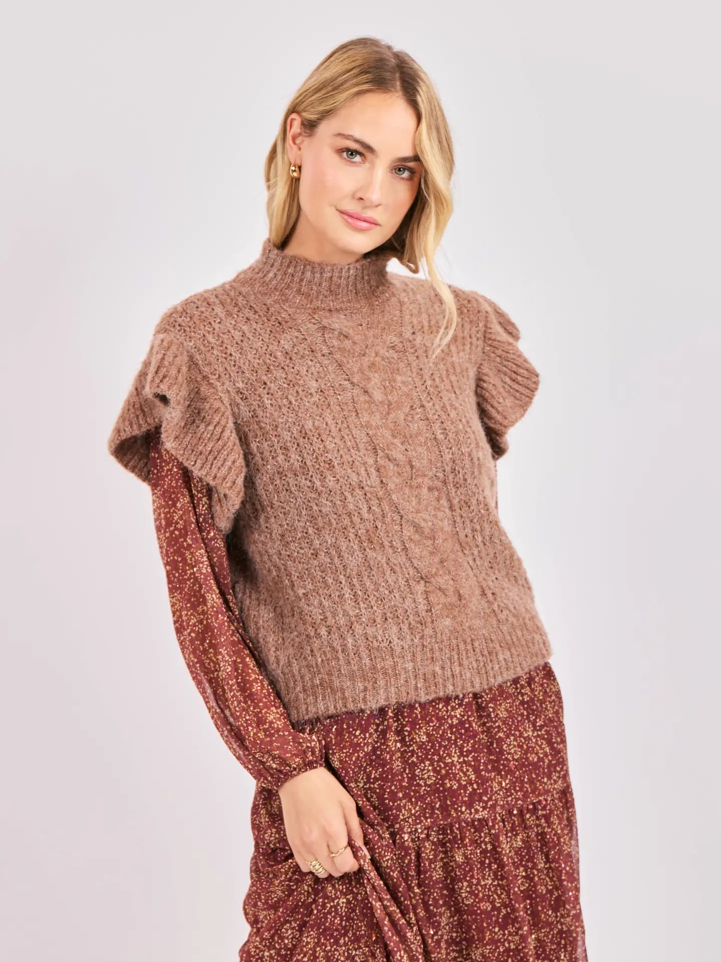 Willow shoulder sweater