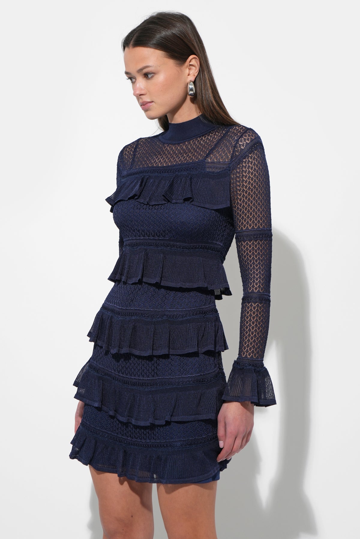 Sera Ruffled Tiered Mini Dress