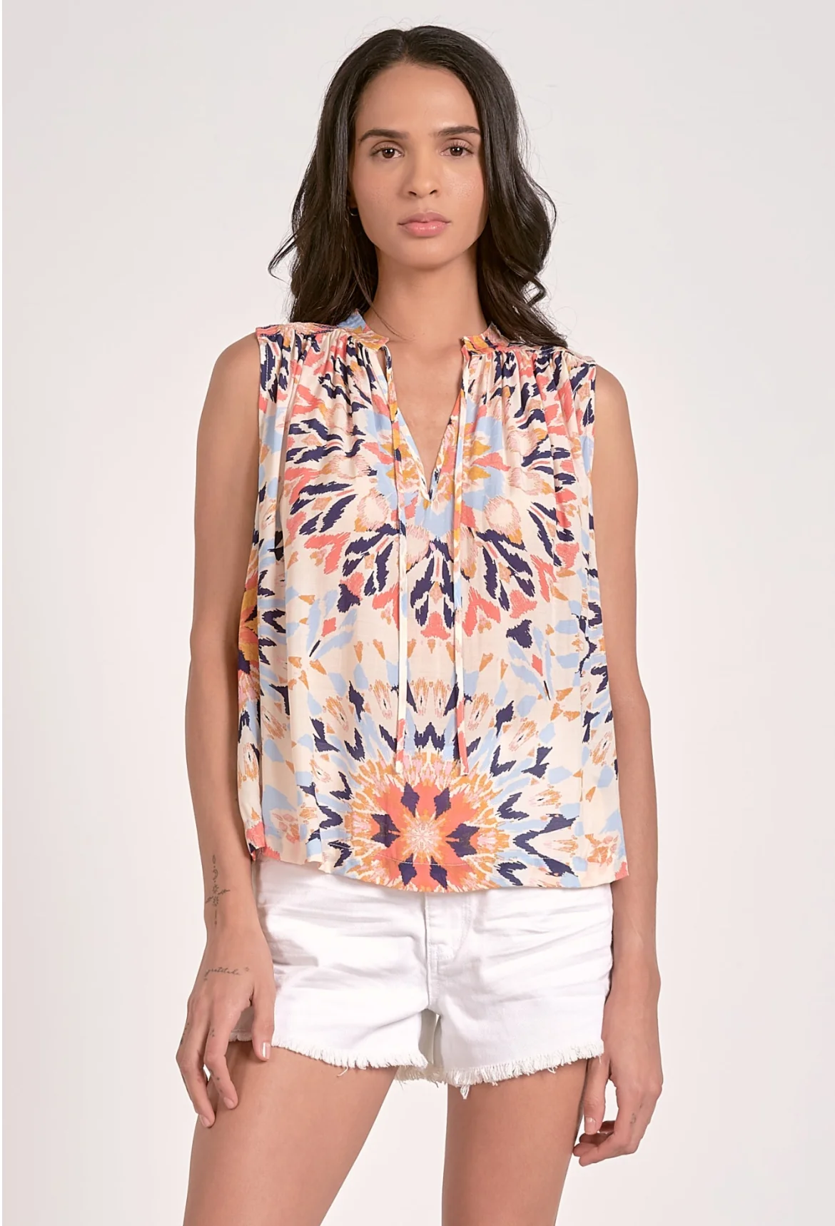4 Top Slvless Flowy
