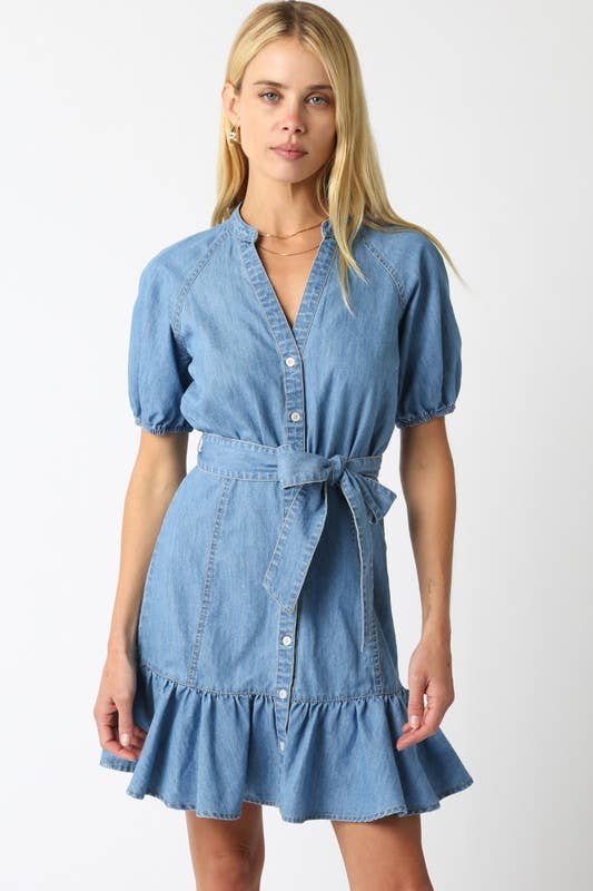 Nova Denim Dress: Denim