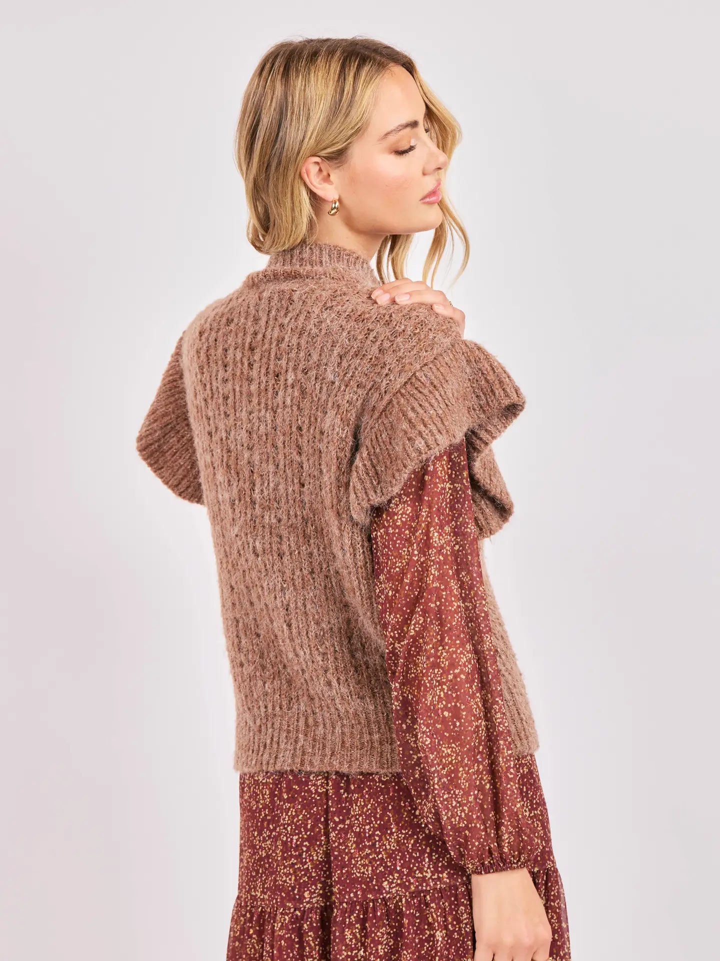 Willow shoulder sweater