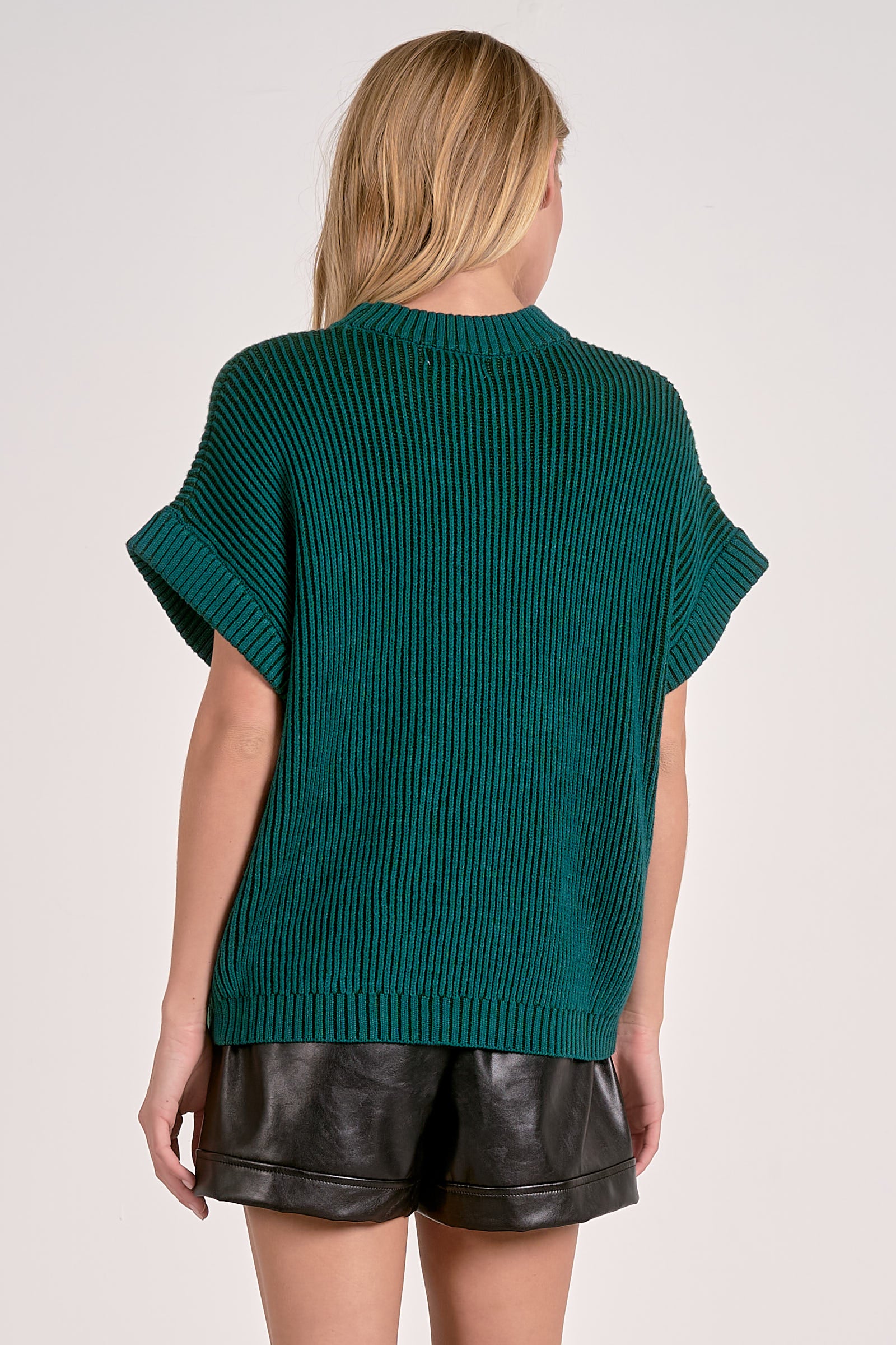 Teal sweater